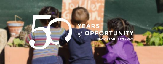 Children celebrating fifty years of opportunity for Head Start programs