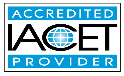 IACET accredited provider to offer continuing education units, CEUs