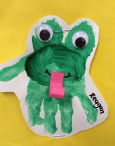 Frog craft 1