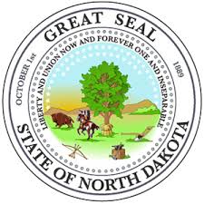 The great seal of the State of North Dakota