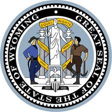 The great seal of the State of Wyoming