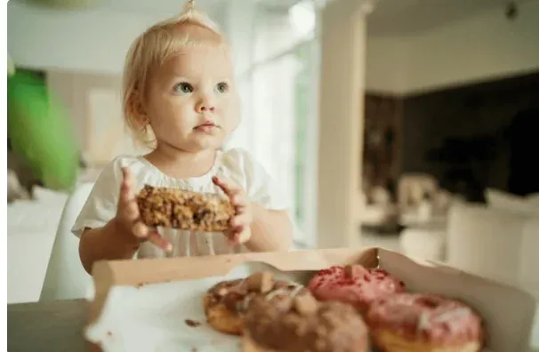 Childhood obesity illustration