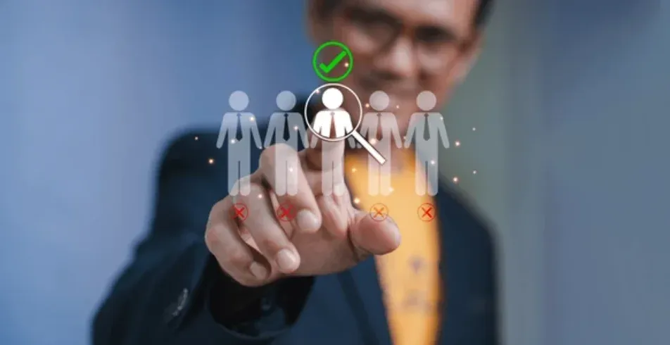 Hiring techniques illustration